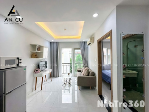 1PN 50M2 FULL NỘI THẤT, CỬA SỔ LỚN, GẦN LOTTE MART, TDTU, RMIT Q1,4,8
