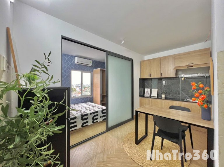 Căn hộ 1PN – Đặng Văn Sâm, P.2, Q. Tân Bình full nội thất cao cấp, có cửa sổ trời thoáng mát 