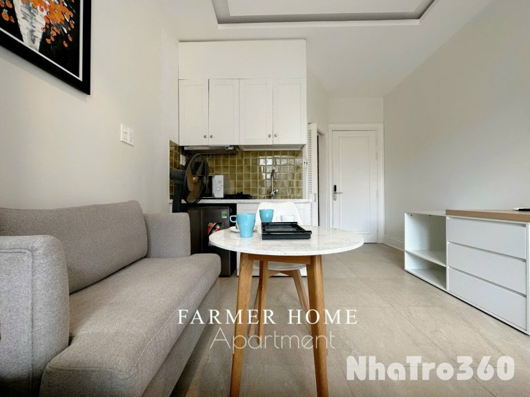 Cho thuê căn hộ Studio Cửa sổ lớn thoáng Q1 gần cầu Nguyễn Văn Cừ, Nowzone, công qn Thành Phố