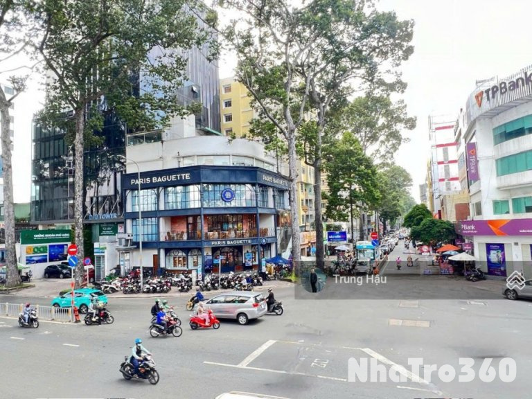 Góc 2 MT Nguyễn Thị Minh Khai + Cao Thắng Quận 3 - DT 15x16m - 5 tầng - HĐT 600 triệu