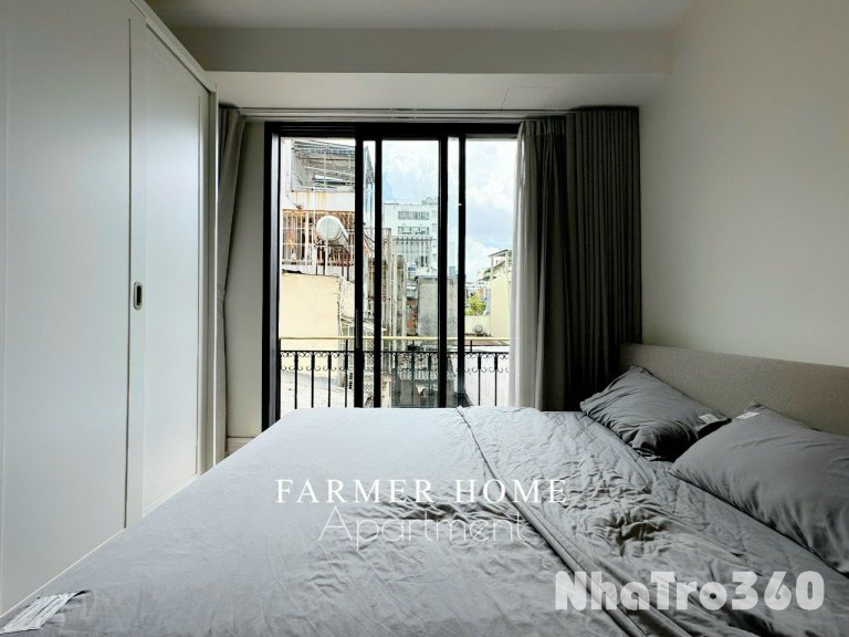 Cho thuê căn hộ Studio Cửa sổ lớn thoáng Q1 gần cầu Nguyễn Văn Cừ, Nowzone, công qn Thành Phố