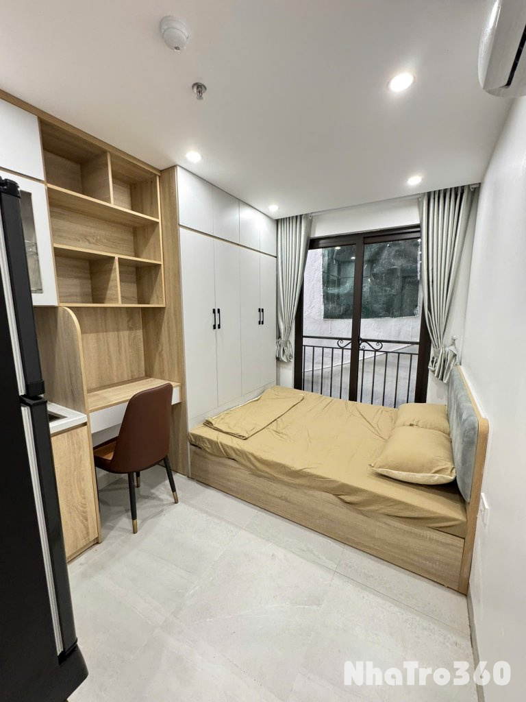 (Cực hiếm) Căn hộ Studio cao cấp 22m2 mới khai trương tại ngõ 6 Đặng Văn Ngữ - Đống Đa