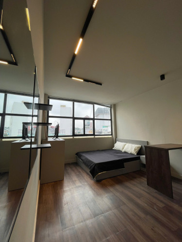 CHO THUÊ CĂN HỘ STUDIO FULL NỘI THẤT – MẶT TIỀN ĐƯỜNG BÀ HẠT, Q10