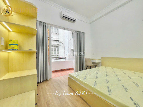 Căn hộ giá sinh viên tách bếp sang - xịn -mịn ngay quận 1, cửa sổ đón nắng, gần đại học Xã hội Nhân văn