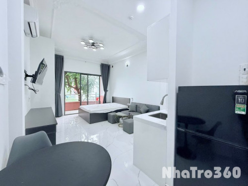 Cho thuê căn hộ Studio Ban công MỚI KENG Q4 gần cầu Ông Lãnh, cầu Calmette, cầu Kênh Tẻ
