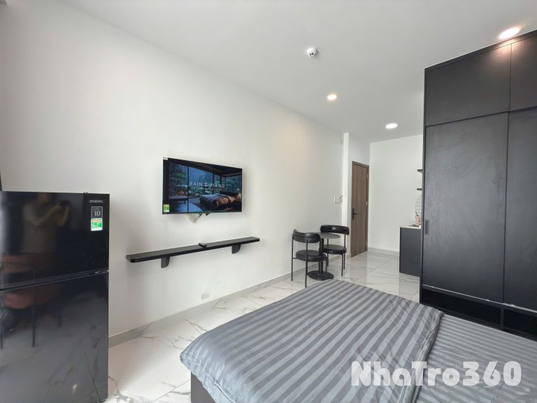 Cho thuê căn hộ Studio Ban công đón gió MỚI Q1 gần chợ Tân Định, nhà thờ Tân Định, công viên Lê Văn Tám