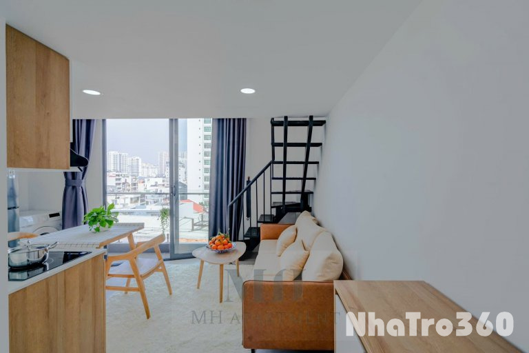 DUPLEX MỚI 100% FULL NỘI THẤT BAN CÔNG, CỬA SỔ THOÁNG MÁT, GẦN LOTTE MART, CRESCENT MALL, TDTU, RMIT