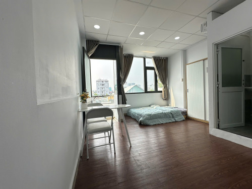 Cho thuê căn hộ Studio Ban công Q8 gần chợ Rạch Ông, cầu Nguyễn Văn Cừ, cầu chữ Y
