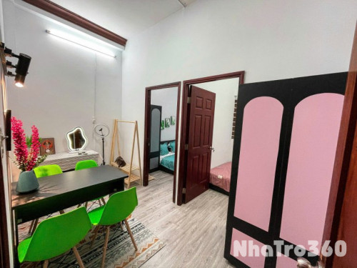 Căn hộ 2 phòng ngủ giá sinh viên ngay quận 10, cửa sổ đón nắng, gần UEH, Sư Vạn Hạnh Mall