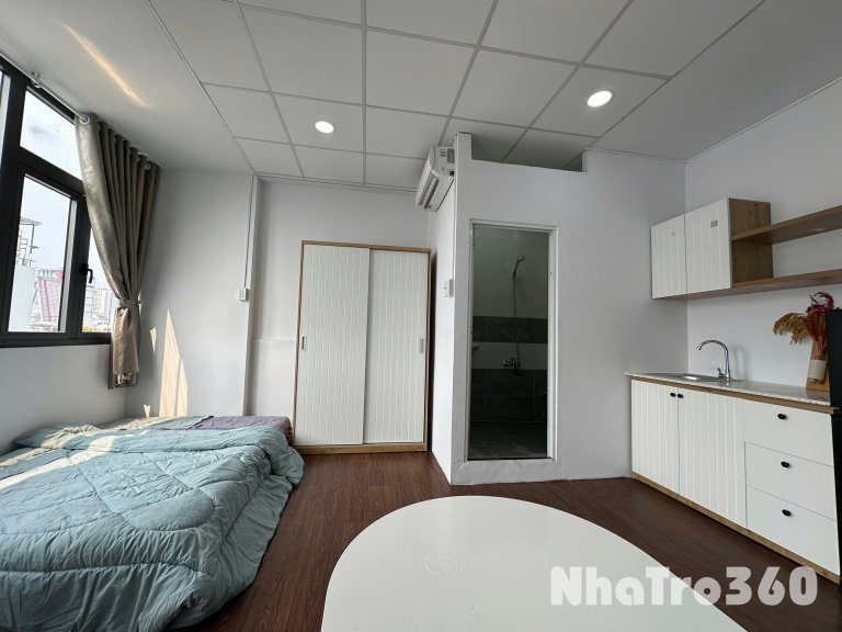Cho thuê căn hộ Studio Ban công Q8 gần chợ Rạch Ông, cầu Nguyễn Văn Cừ, cầu chữ Y