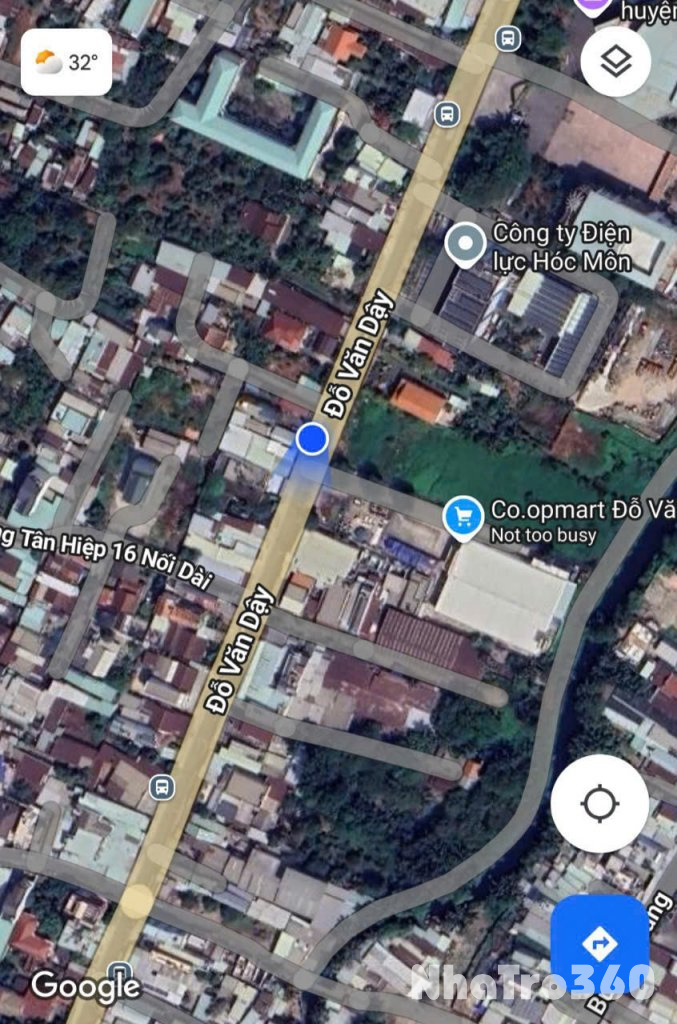 CC CHO THUÊ NHÀ (12X35) MT ĐỖ VĂN DẬY, THỊ TRẤN HÓC MÔN (GẦN CHỢ HM)