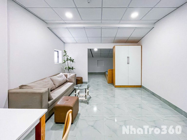 1PN 50M2 FULL NỘI THẤT, CỬA SỔ LỚN, GẦN LOTTE MART, TDTU, RMIT Q1,4,8