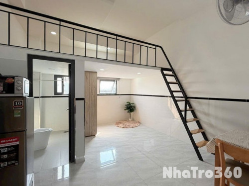 DUPLEX CỬA SỔ, ban công, Fnt, gần Lotte, Tdtu, thoáng, mát, q1,4,8 trong 5p