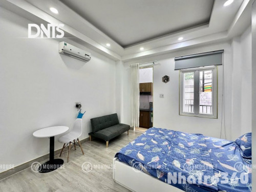Cho thuê căn hộ Studio Tách bếp, Ban công Q1 gần ĐH Mở, ĐH UEH, cầu Thị Nghè, vòng xoay Điện Biên Phủ