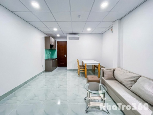 1PN 50M2 FULL NỘI THẤT, CỬA SỔ LỚN, GẦN LOTTE MART, TDTU, RMIT Q1,4,8
