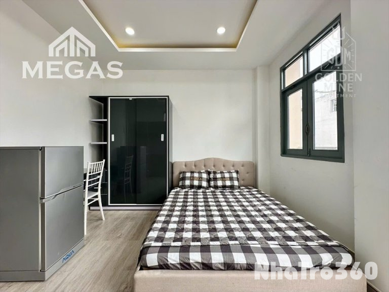 Cho thuê căn hộ ban công full nội thất quận 3