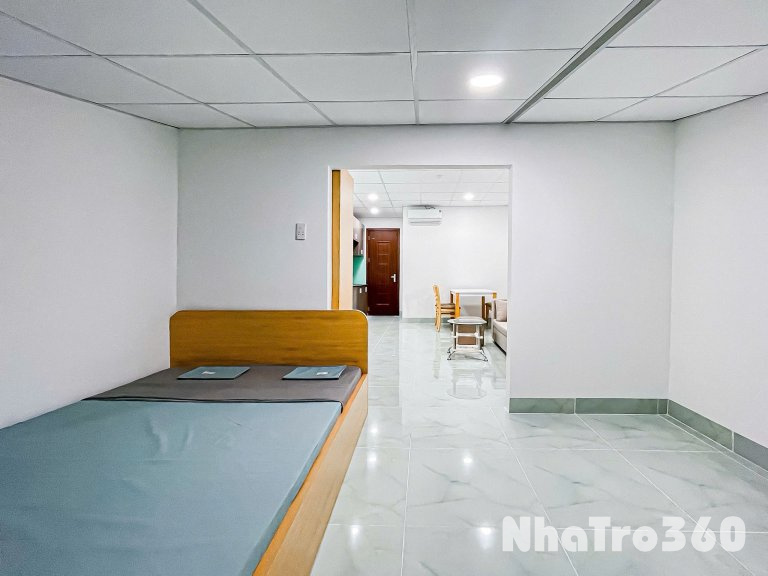 1PN 50M2 FULL NỘI THẤT, CỬA SỔ LỚN, GẦN LOTTE MART, TDTU, RMIT Q1,4,8