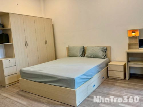 Cho thuê căn hộ Studio Ban công SIÊU ĐẸP Q1 gần ĐH Mở, ĐH UEH, cầu Thị Nghè, công viên Lê Văn Tám