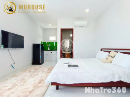 Cho thuê căn hộ studio đầy đủ nội thất rộng rãi