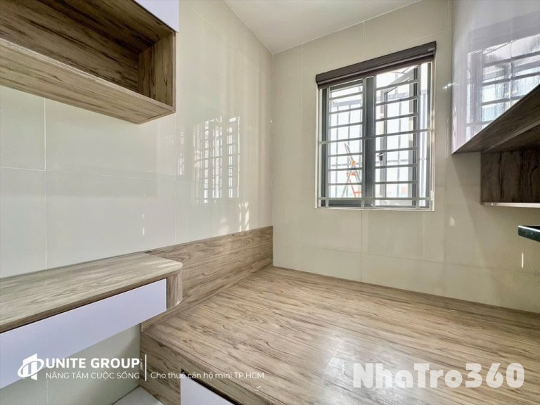 Căn hộ gác + 1 phòng ngủ Tôn Thất Thuyết Quận 4