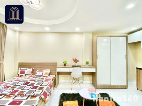 Cho thuê căn hộ studio có ban công/cửa sổ thoáng, full nội thất tại p. Tân Quy q.7 gần Lotte, RMIT, TDTU, SCVivo