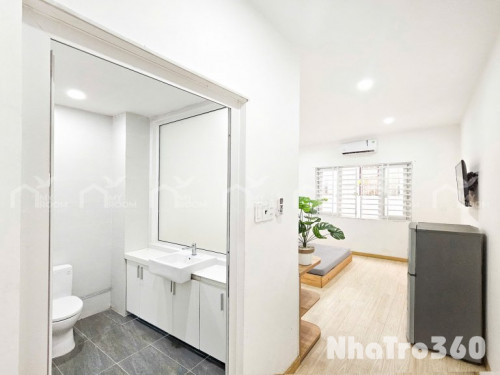 Cho thuê căn hộ studio có ban công/ cửa sổ, full nội thất p.Tân Kiểng, q.7 gần Lotte, RMIT, TDTU