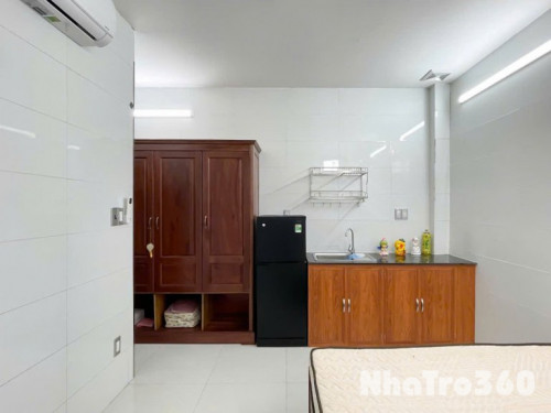 Cho thuê căn hộ studio có ban công/ cửa sổ, full nội thất p.Tân Kiểng, q.7 gần Lotte, RMIT, TDTU