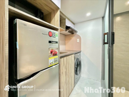 Căn hộ gác + 1 phòng ngủ Tôn Thất Thuyết Quận 4