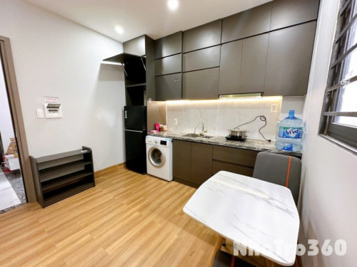 Cho thuê căn hộ Studio Ban công, Máy giặt riêng Q4 gần ĐH Luật, ĐH Nguyễn Tất Thành, chợ 200