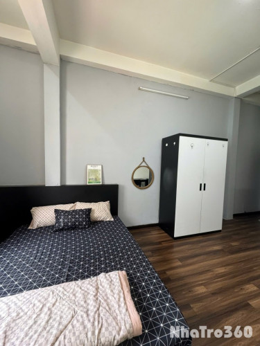Cho thuê căn hộ Studio Cửa sổ thoáng Q1 gần cầu Ông Lãnh, cầu Calmette, ĐH Văn Lang