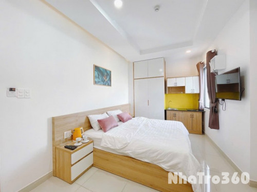 Cho thuê căn hộ Studio Cửa sổ thoáng Q4 gần chợ 200, ĐH Luật, ĐH Nguyễn Tất Thành, cầu Tân Thuận