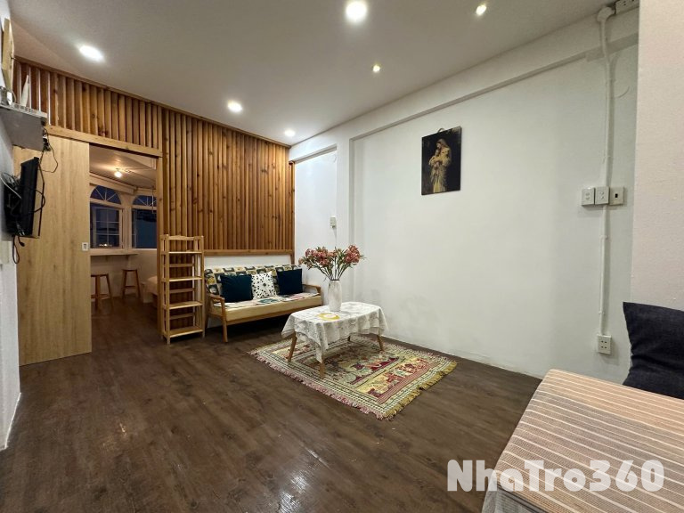 Cho thuê căn hộ 1PN, Đường Tân Vĩnh, gần ĐH Luật, ĐH Nguyễn Tất Thành, Chợ Xóm Chiếu