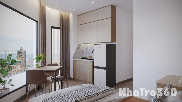 Căn hộ sạch sẽ - giá hợp lý ngay quận 8, bancol lớn đón nắng, gần đại học Sài Gòn,UEH