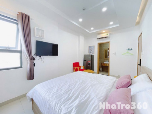 Cho thuê căn hộ Studio Cửa sổ thoáng Q4 gần chợ 200, ĐH Luật, ĐH Nguyễn Tất Thành, cầu Tân Thuận
