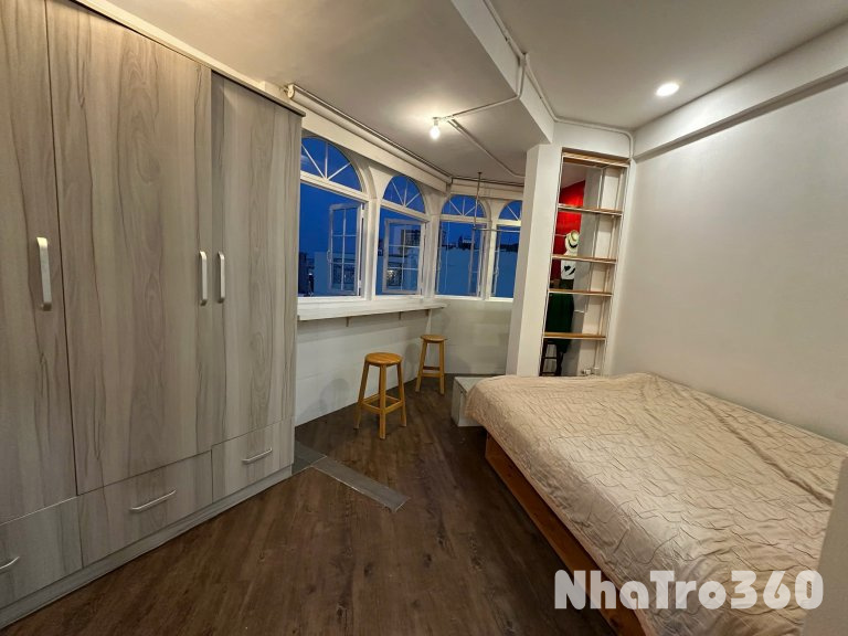 Cho thuê căn hộ 1PN, Đường Tân Vĩnh, gần ĐH Luật, ĐH Nguyễn Tất Thành, Chợ Xóm Chiếu