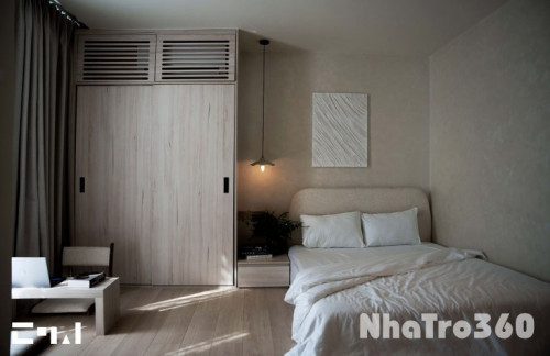 Cho thuê căn hộ Studio MỚI BỐC SEAL, Ban công thoáng Q1 gần cầu Ông Lãnh, cầu Calmette, chợ Bến Thành, Bitexco