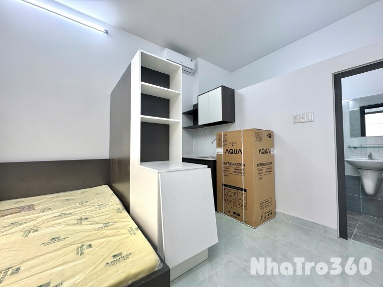 Cho thuê căn hộ Studio Cửa sổ thoáng Q8 gần cầu Nguyễn Văn Cừ, cầu Chữ Y, Parc Mall