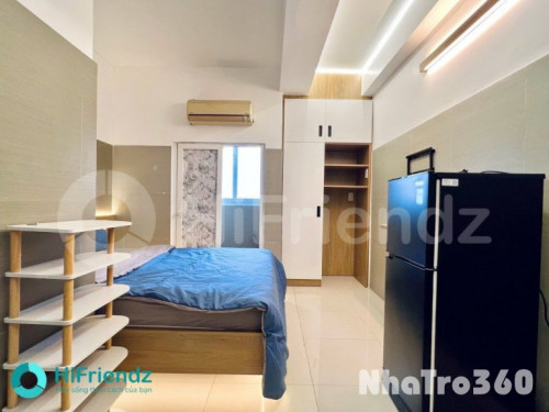 Studio full nội thất cửa sổ trời gần lotte quận 7