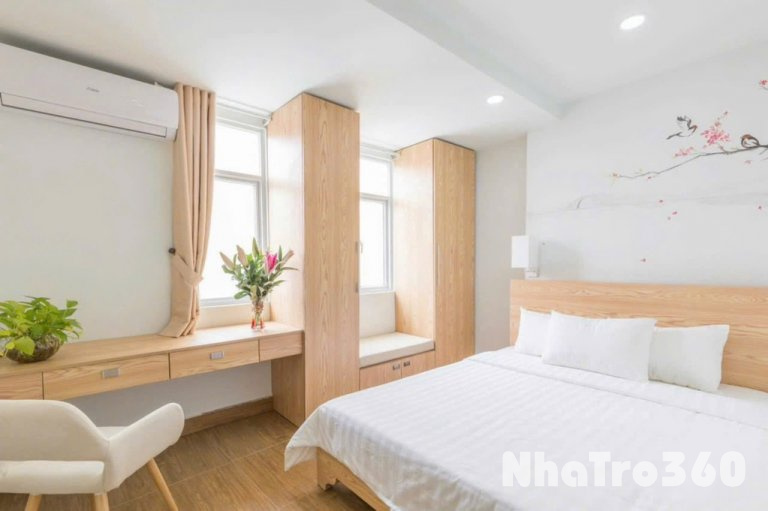 Cho thuê căn hộ Studio Q1 full nội thất, cửa sổ