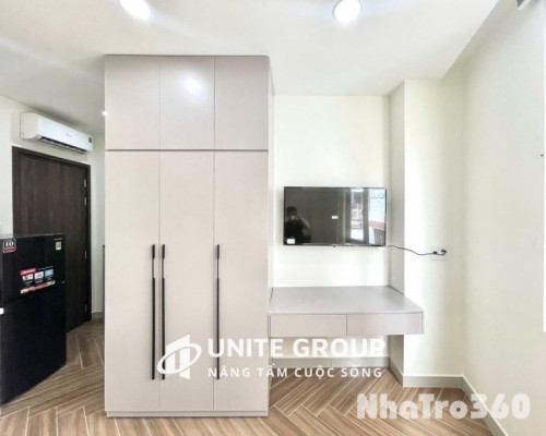 Studio full nội thất, giáp quận 1, RMIT, TDt, Luật