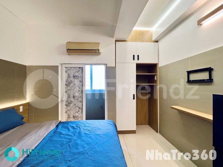 Studio full nội thất cửa sổ trời gần lotte quận 7