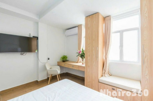Cho thuê căn hộ Studio Q1 full nội thất, cửa sổ