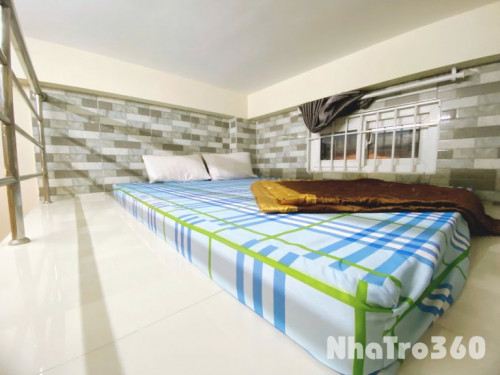 Cho thuê căn hộ Duplex Cửa sổ thoáng Q8 gần cầu chữ Y, công viên Dạ Nam, Parc Mall