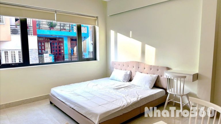 Studio cửa sổ full nội thất ngay Khu Bàu Cát Đôi