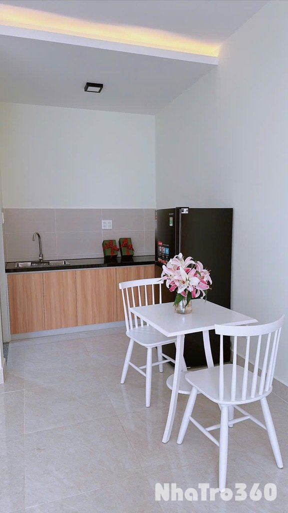 Studio cửa sổ full nội thất ngay Khu Bàu Cát Đôi