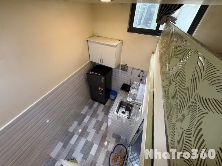 Phòng gác full nội thất cửa sổ trời Dạ Nam Q8