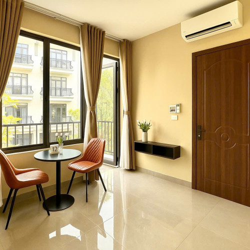 STUDIO MỚI 100% FULL NỘI THẤT BAN CÔNG, CỬA SỔ THOÁNG MÁT, GẦN LOTTE MART, CRESCENT MALL, TDTU, RMIT