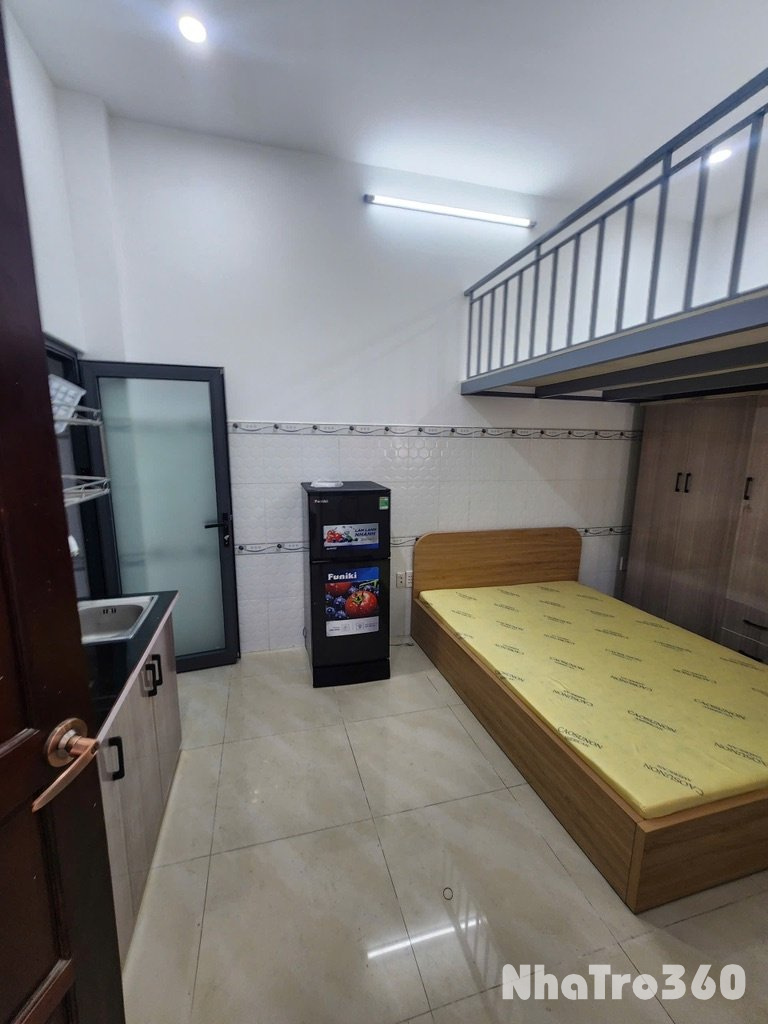 Phòng trọ sinh viên gác cao_đầy đủ nội thất_an nin