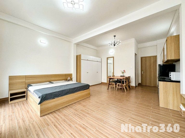 Căn Hộ Studio 40m2 Diện Tích Lớn Giáp Quận 10