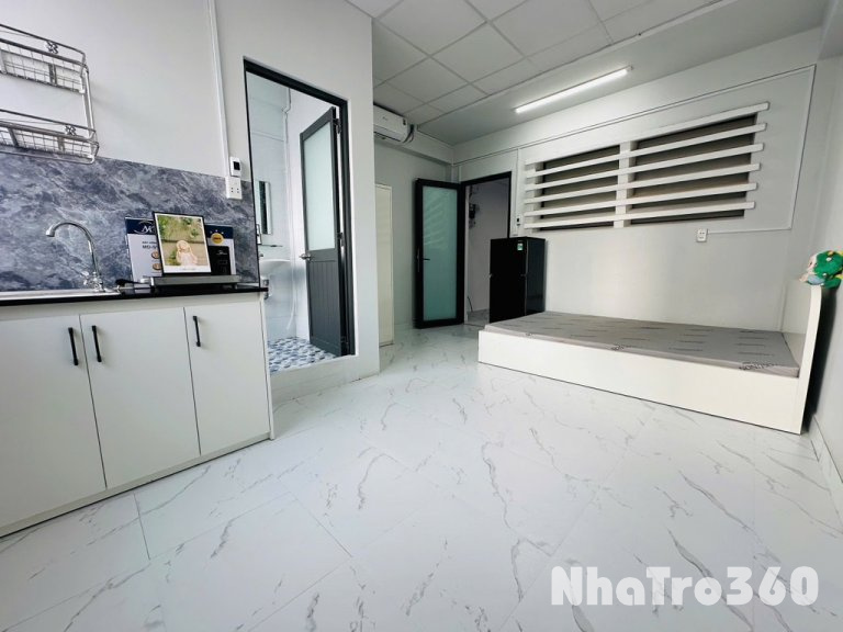 Căn hộ mini cửa sổ siêu thoáng đầy đủ tiện nghi